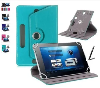 Aukštos kokybės flip Case For Alcatel A3 / Vodafone Smart Tab N8 10.1 colių Tablet Universalus Dangtelis Case + rašiklis