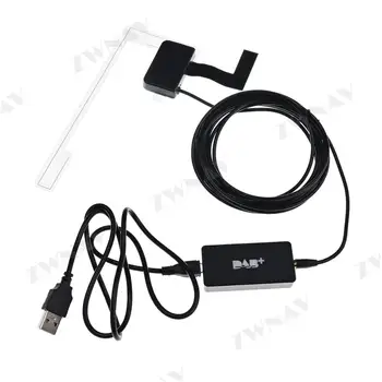USB DAB+ Mini GPS Imtuvas, Antena Europa JAV Skaitmeninis Radijas Android Automobilių DVD Grotuvas su 4.4/5.1/6.0/7.1/8.0 Sistema