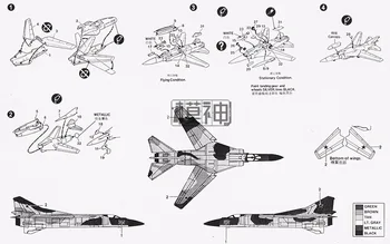 1: 144 Sovietų MiG-23 FLOGGER Kovotojas Oro Pajėgų Karinių Asamblėjos Orlaivio Modelis