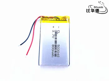 10vnt/daug Litro energijos baterija 3.7 V 800mAh 503048 PLIB polimeras ličio jonų / Li-ion baterija dvr GPS mp4, mp3