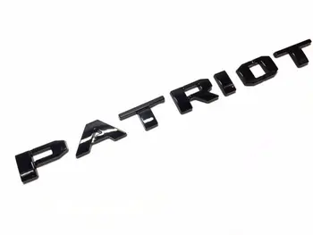 1Pcs PATRIOTAS R/H AR L/H, DURŲ Lentele Automobilių, Sunkvežimių Plastiko Lipdukas Emblema