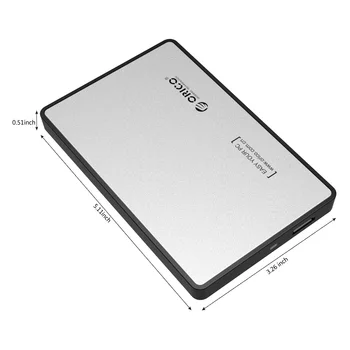 2.5 colio SATA serial port išorės mobiliojo standžiojo disko dėžutė, didelės spartos duomenų perdavimo, įrankis-nemokama, talpykla,ORICO 2588US3-V1