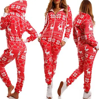 2020 Kalėdų Tracksuit Moterų Pižama Spausdinti Rinkiniai, Laisvalaikio Drabužiai Ištaigingas Dėvėti Kostiumas vientisas Kostiumas Moterims ropa de mujer