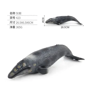 2020 Nauja siunta Jūros Gyvenimo Modeliavimas Gyvūnų Modelio BANGINIS Žalia Banginių Veiksmų Žaislai Duomenys Vaikams Švietimo Surinkimo Kalėdų Dovana