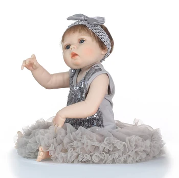 2020 Naujų Karšto Pardavimo 56cm Born Lėlės Reborn Baby Modeliavimas Lėlės Reborn Lėlės Kūdikio Gimtadienio Lėlės Žaislas
