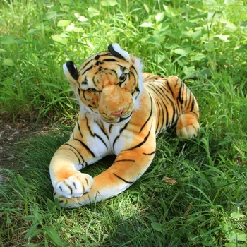 30-120 cm Animacinių filmų Tigras Pliušiniai Žaislai, Minkšti Laukinių Gyvūnų Modeliavimas White Tiger Įdaryti Lėlės Vaikams, Vaikų Gimtadienio Dovanos
