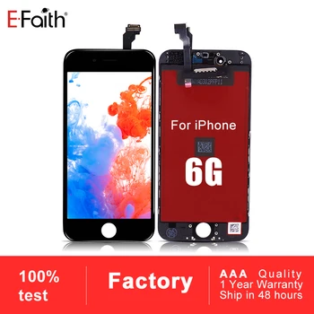 50 VNT./DAUG EFAITH Klasės AAA Pakeitimas LCD Ekranas iPhone 6 