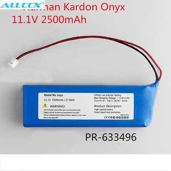 ALLCCX 2500mAh Garsiakalbis Baterija PR-633496 už Harman Kardon oniksas , 11.1 V