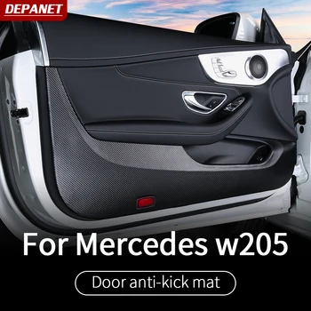 Automobilių durų anti-kick padas Mercedes w205 amg coupe / kreminė c63 mercedes c klasė aksesuarai w205 Mercedes amg sedanas