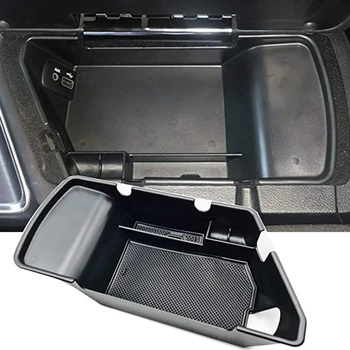 Automobilių Interjero Aksesuarų Porankiu Konsolė Laikymo Dėžutė su neslidus Kilimėlis Tinka Dodge Challenger-2020 m.