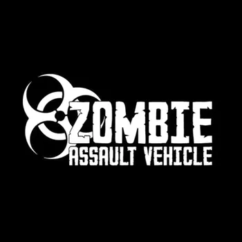 Automobilių Lipdukas Kūrybos Zombie Assault Automobilių biologinio pavojaus PVC Automobilių Modeliavimas, Priedai Lipdukas Vandeniui Padengti Įbrėžimų, 20cm*10cm