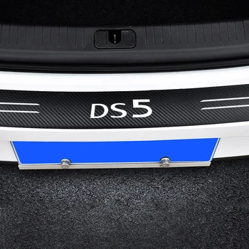 Automobilių Stiliaus Anglies pluošto Uodega kamieno Galinis Bamperis Saugotojas Lipdukus Modifikuota už Citroen DS DS3 DS4 DS5 DS 5LS DS7 Accessories