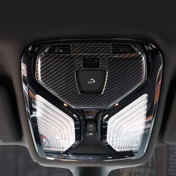 Automobilių Stiliaus Priekinės Skaitymo Lemputės Dekoratyvinis Rėmelis Padengti Apdaila BMW 3 Serijos G20 G28 2020 Interjero Anglies Pluošto Spalvos Lipdukas