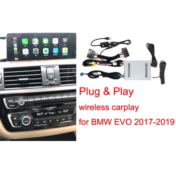 Belaidžio CarPlay BMW EVO 1 2 3 4 5 7 Serijos X3 X4 X5 X6 2017-2019 