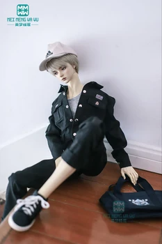 BJD doll drabužiai tinka 70cm--80cm BJD dėdė Karinės kostiumas Gražus Armijos Siamo kostiumas rinkinys