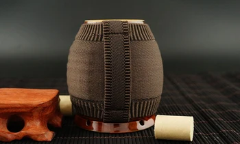 Buitinės keramikos puodą grandymo moxa taurės medicininė masažas atšilimo traditinal gydymas, gydymo įstaiga