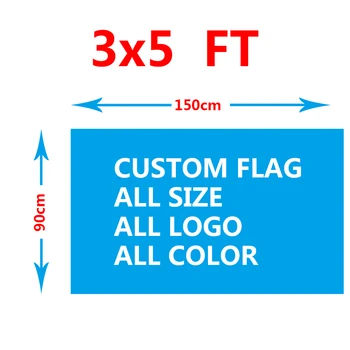 Custom vėliavos vienoje pusėje 150X90cm (3x5FT) KIETAS dovana reklama su žmonėmis, nuotraukos ir vėliavos vaizdas