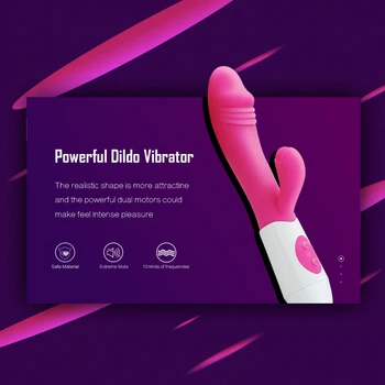 Dildo Vibratorius, Sekso Žaislai Moterims, 10 Greičio G Spot Triušis Klitorio Stimuliacija Orgazmas Erotiniai Žaislai, Prezervatyvai, Makšties Masturbator