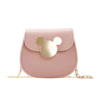 Disney nauja vaikų pečių maišą mielas animacinių filmų Mickey mouse darželio mergaitė crossbody kūdikių mergaičių monetos piniginėje