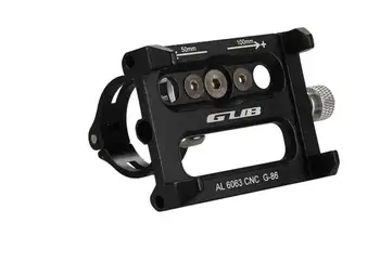 GUB G-86 Universalus Motociklas MTB Dviratis Telefono Laikiklis Ant Rankenos Aliuminio Lydinio Dviračių Telefonas palaiko GPS Nuoma Priedai