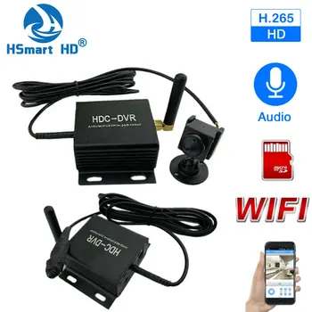 HD Mini Wifi, Kamera DVR Sistema 1080P VAIZDO Automobilį HAINAUT DVR P2P Vaizdo Stebėjimo DVR Recorder Už HAINAUT CVI TVI Kameros Palaikymo TF Kortelė