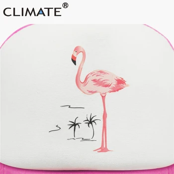 KLIMATO Flamingo Bžūp Merginos, Moterys Skrybėlę Pink Rose Bžūp Mielas Mielas Vasaros Kepurės Kepurės Hip-Hop Akių Beisbolo Kepurės, Kepurės Moterims
