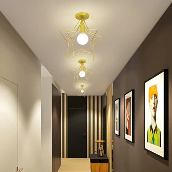 LED Lubų Šviesos Šiuolaikinės Kūrybos Žvaigždė Lubų Lempos Kambarį, Miegamąjį Kupė Balkono Lubų Apdailai Apšvietimas Šviestuvai