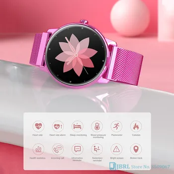Mados Smart Watch Moterų Sporto Fitness Tracker Smart Laikrodis 