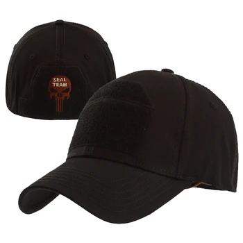 Mados Vyrų Taktinis beisbolo kepuraitę punisher siuvinėjimo tėtis skrybėlę lauko sporto, laisvalaikio kepurės unisex laukinių kepurės banga hip-hop gorras
