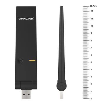 Mini dock 1300Mbps dviejų dažnių USB Adapteris Wi-Fi 2.4 G/5G Belaidžio Tinklo Kortelė WPS 802.11 ac/a/b/g/n Wavlink Už 
