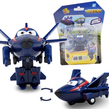 Mini Super Sparnus Deformacijos Orlaivių ABS Robotas Žaislai Veiksmų Skaičiai Super Sparno Transformacijos Jet Animacija Vaikams, Vaikų Dovanų