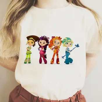 Naujas 2021 Vaikas Berniukas Marškinėliai Fantazijos Patrulių Magija Baby Girl marškinėliai Vaikas Berniukų, Mergaičių Viršūnes Tee Marškinėliai Madinga Vasaros Įgulos Kaklo Unisex