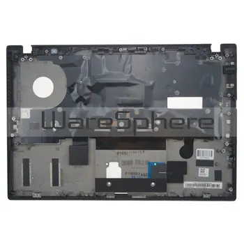 Nauji Originalus Lenovo Thinkpad T480S Palmrest su pirštų Atspaudų Skylę Apačioje Bazės 01YN986 01LV696 AM16Q000G00 AM16Q000500 Juoda