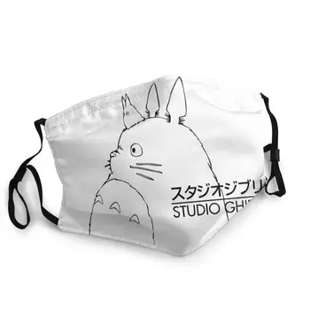 Ne Vienkartiniai Mano Kaimynas Totoro Veido Kaukė Studio Ghibli Anime Kovos Su Apsaugos Nuo Dulkių Dangtelis Respiratorius Burną, Mufelinė