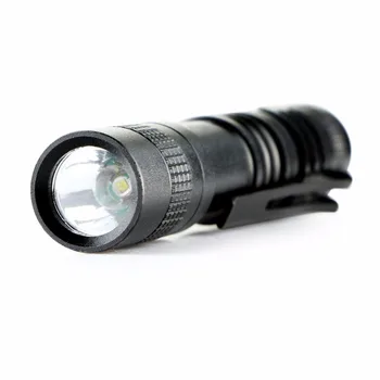 Nešiojamų 1Pc Mini Pocket Penlight XPE-R3 1000 Liumenų LED Žibintuvėlis Žibintuvėlis Šviesos Lempos Įrašą Kempingas Žvejybos Lanterna Naudoti AAA
