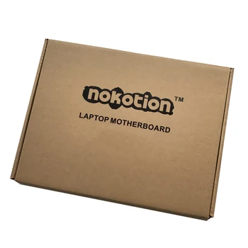 NOKOTION 485218-001 48.4H501.041 HP Compaq G50 CQ50 CQ60 G60 Nešiojamojo kompiuterio motininė Plokštė DDR2 GM45 Nemokamai CPU