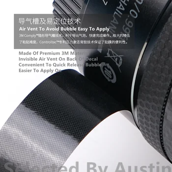 Objektyvo Odos Decal Apsauginė Plėvelė Sony FE 12-24mm f2.8GM Wrap Dangtelio Raštas