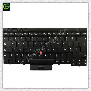 Originalus prancūzų AZERTY klaviatūra Lenovo ThinkPad L530 T430 T430S X230 W530 T530 T530I T430I 04X1263 04W3048 04W3123 FR