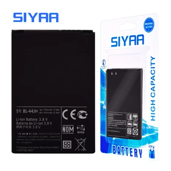 Originalus SIYAA BL-44JH BL44JH Baterija LG Optimus P705 P700 E440 E460 LS860 MS770 LG730 US730 Pakeitimo Li-ion Baterija