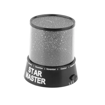 Romantiška Spalvinga Kosmosas Star Master LED Projektorius Lempos Naktį Šviesos Dovanų Pasaulio 
