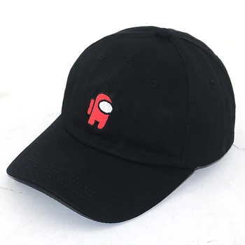 Tarp mūsų beisbolo kepuraitę unisex medvilnės reguliuojamas hip-hop tėtis skrybėlės animacinių filmų impostor siuvinėjimo mados snapback skrybėlę naujas