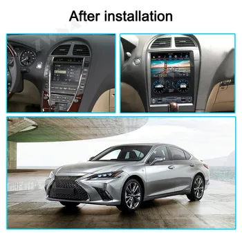 Tesla Stiliaus vertikalus ekranas, Android 9.0 Automobilio multimedijos grotuvo Už Lexus ES350 2006-2012 automobilio Radijas stereo GPS Navi galvos vienetas