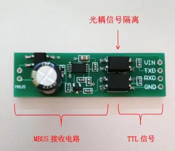 TTL UART nuoseklųjį prievadą į MBUS Meistras Konverteris ryšio Modulis , MBUS arba Slave Modulį MBUS Smart control / metras