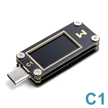 WiTRN-C1 Dabartinės Voltmeter USB Testeris PGS PD Tiesiogiai Metrų Greito Įkrovimo Protokolo Bandymų CC Lentelė